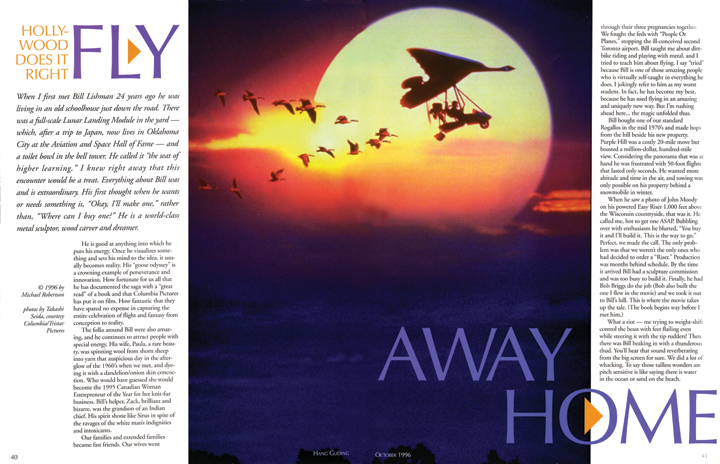 Hang Gliding Magazine design