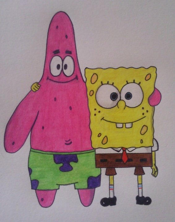 Spongebob Power Ranger Power Ranger Patrick Spongebob and Patrick by jameskearsley08 on DeviantArt