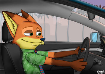 Nick Wilde cruisin'