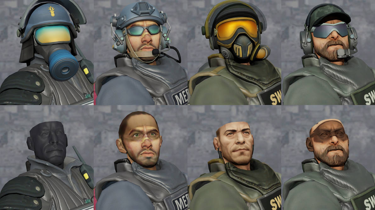 CS:GO SWAT eyes/face reveal by sn0wsh00 on DeviantArt