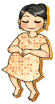 ~Anime Chibi Preggo Me~ by BurningArtist