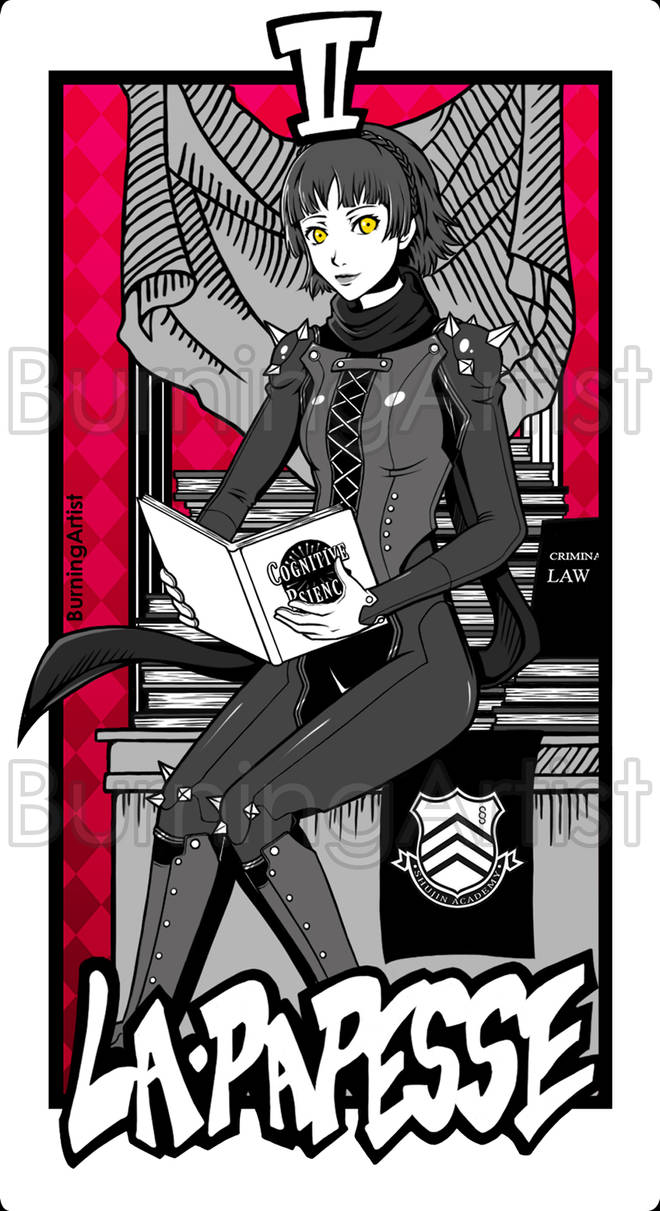 Persona 5 Tarot: Makoto by BurningArtist on DeviantArt