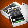 iPhone Business Card White