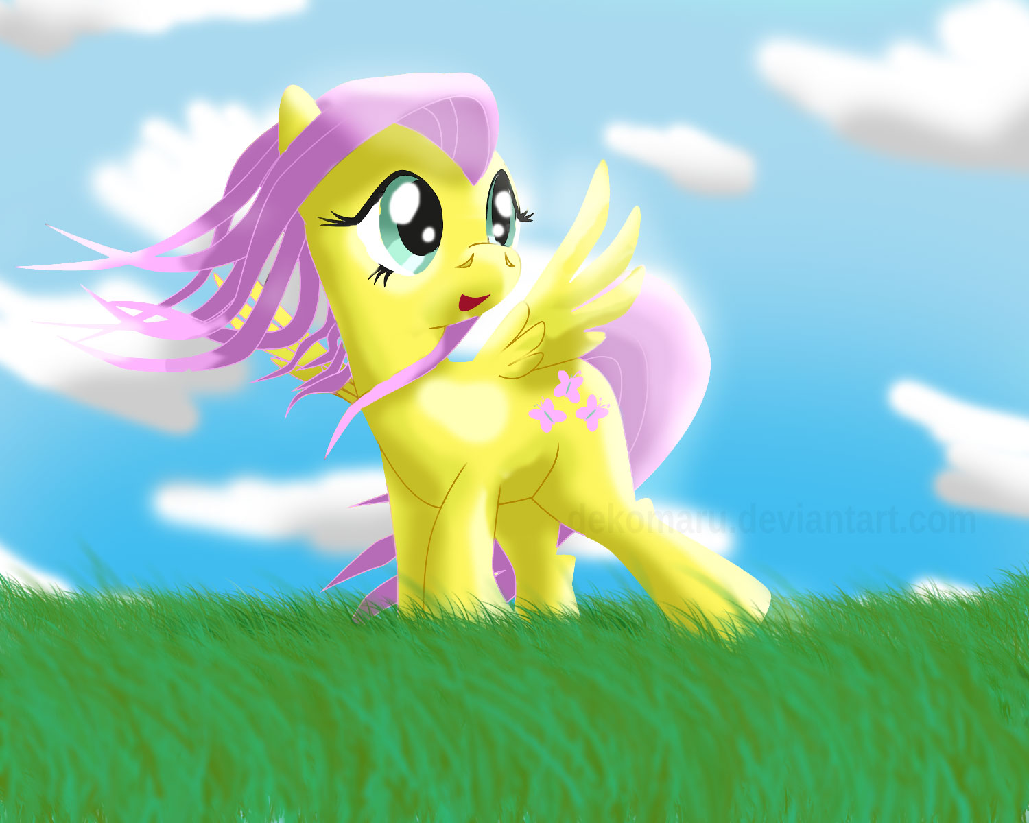 Request: Fluttershy by Dekomaru on DeviantArt