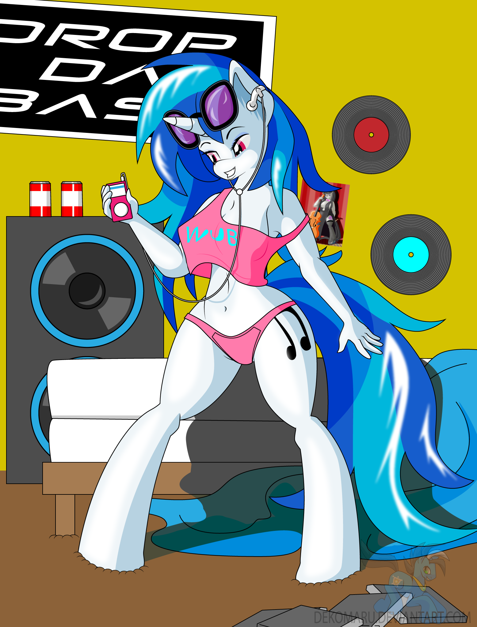 Saucy Anthro Vinyl Scratch