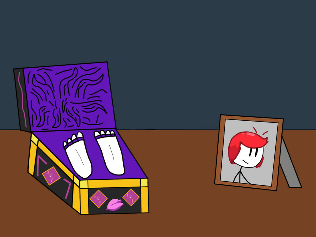 Tickle Box Ellie in the tickling box by cardboard135 on DeviantArt