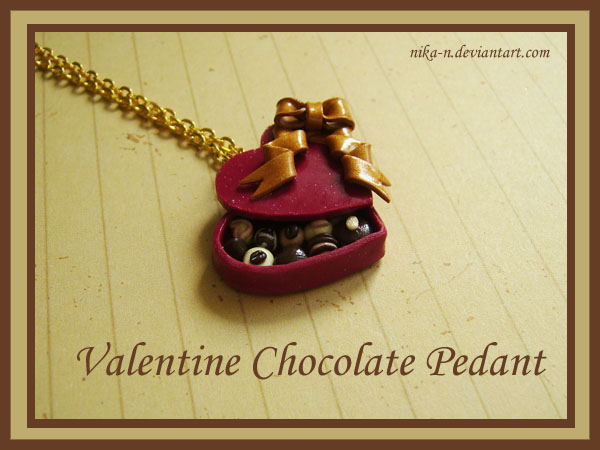 Valentine Chocolate Pendant