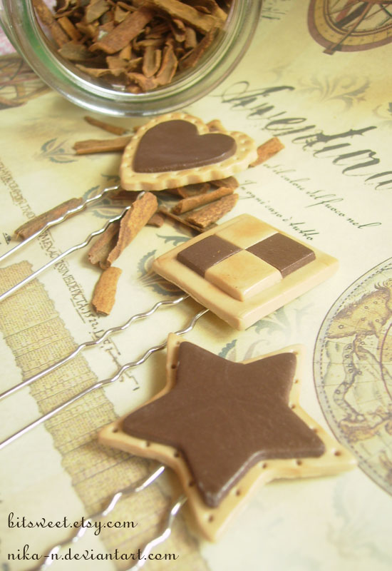 Cookie Hairpins