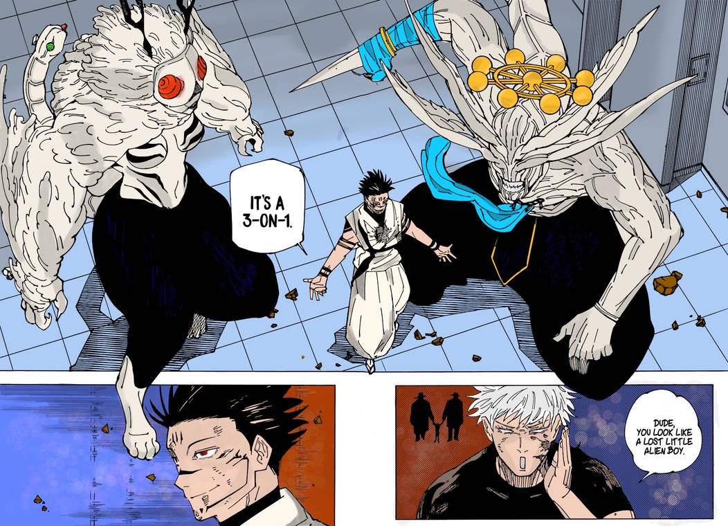 Gojo vs Sukuna Chapter 233 by riandoro on DeviantArt