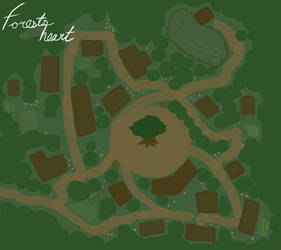 Forestheart Town Map
