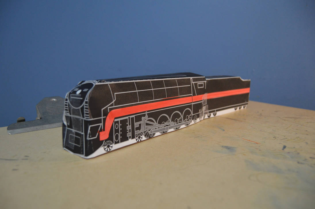 James Paper Model Paper Model - Norfolk and Western Class J by marimba54 on DeviantArt
