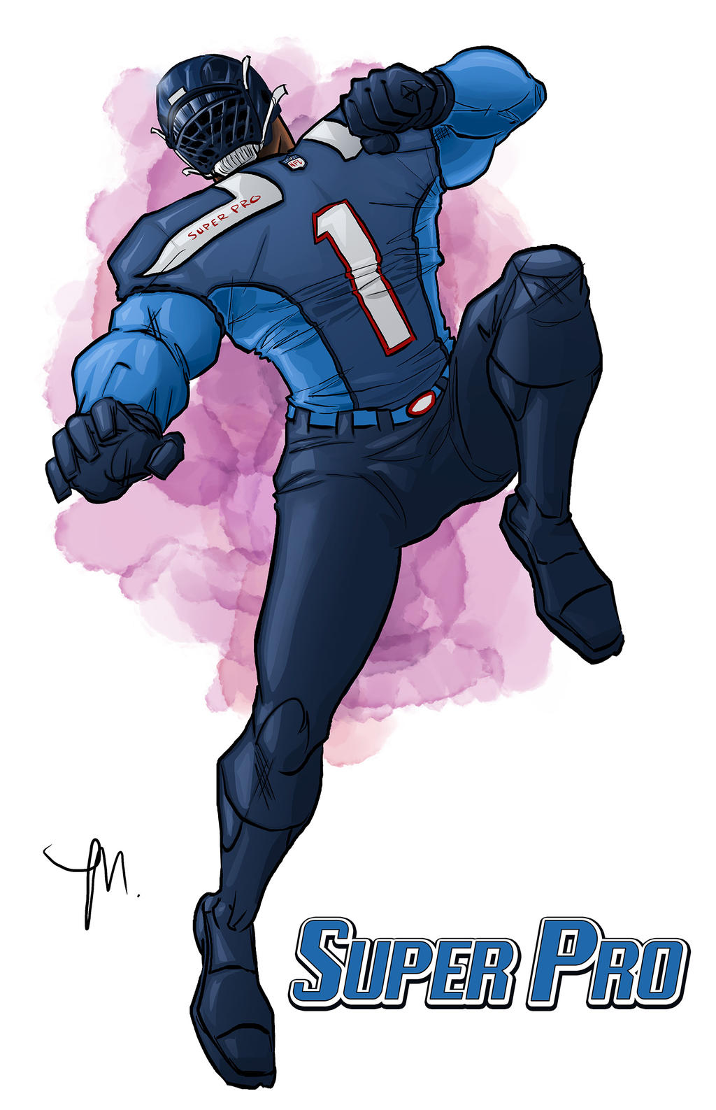 NFL Super Pro Redesign by jessemunoz