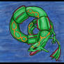 Rayquaza in Copics