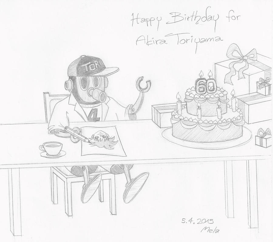 60. Happy Birthday - Akira Toriyama