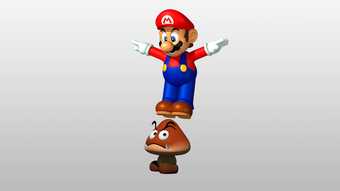 SM64 Mario Stomping Render by gogothomasandcars on DeviantArt