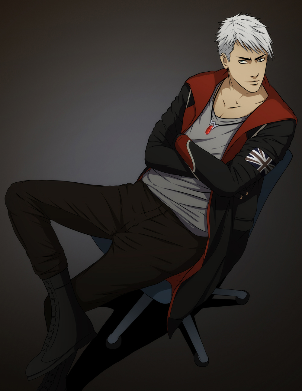 Dante in DMC4( Colored ver.) by eilinna on DeviantArt