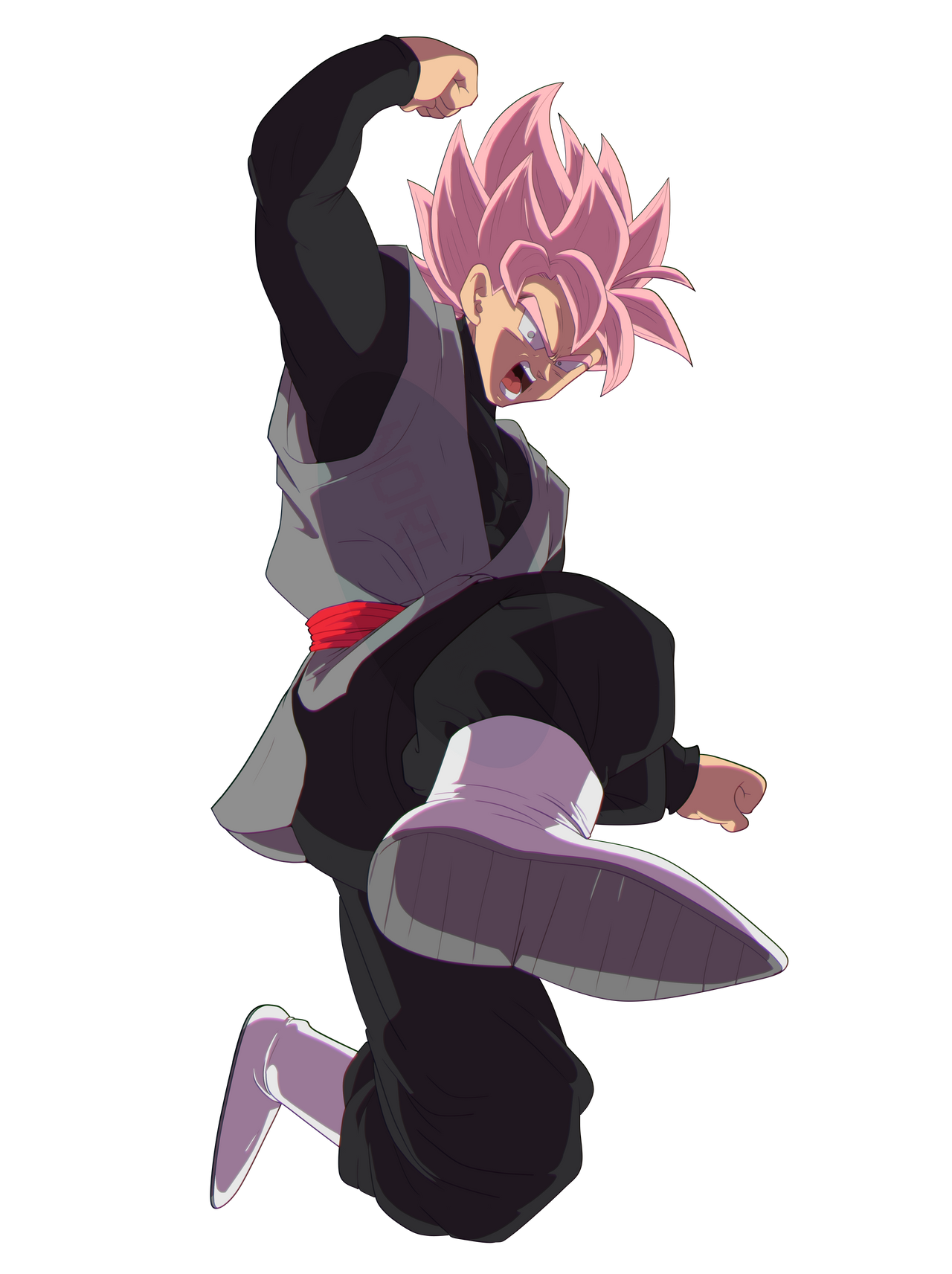 Goku Black SSJR Render 001 by DragonBall-Norlight on DeviantArt