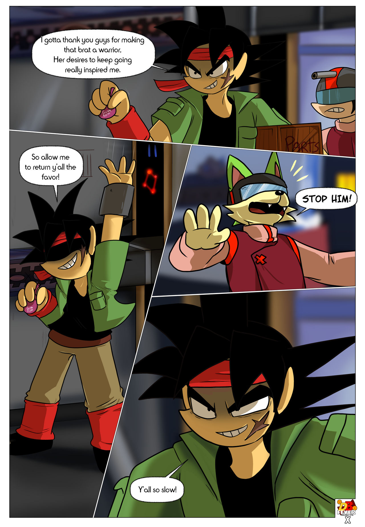 Dragon Ball Fever Practice Page