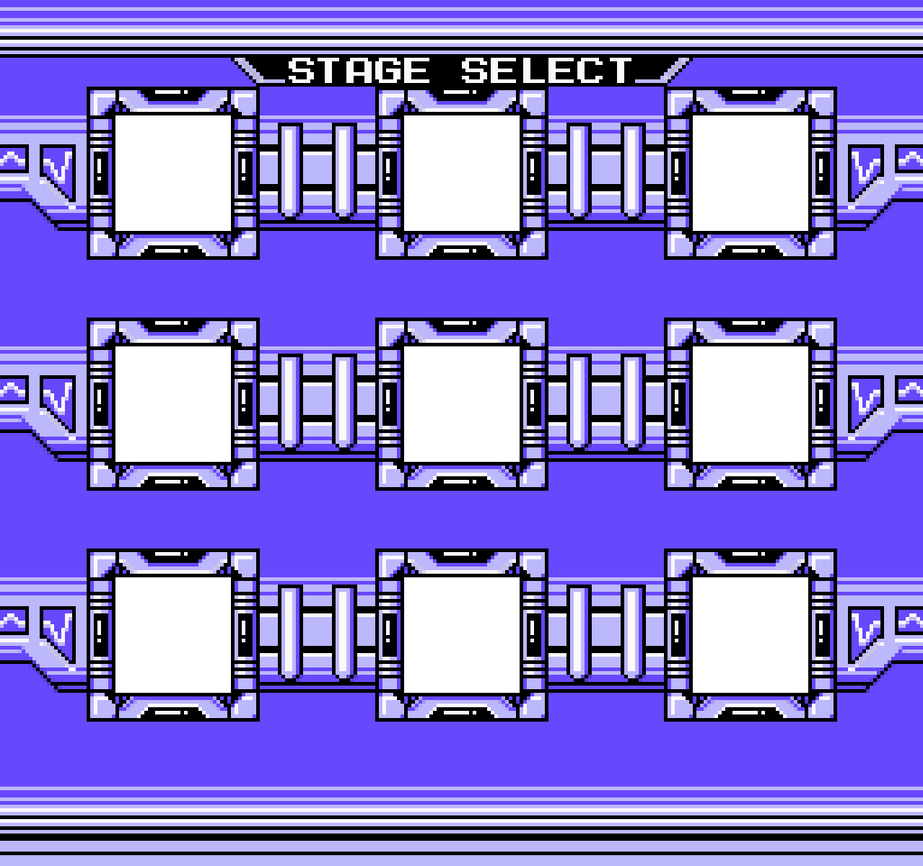 MEGAMAN Stage Select Template by sheepman5003 on DeviantArt