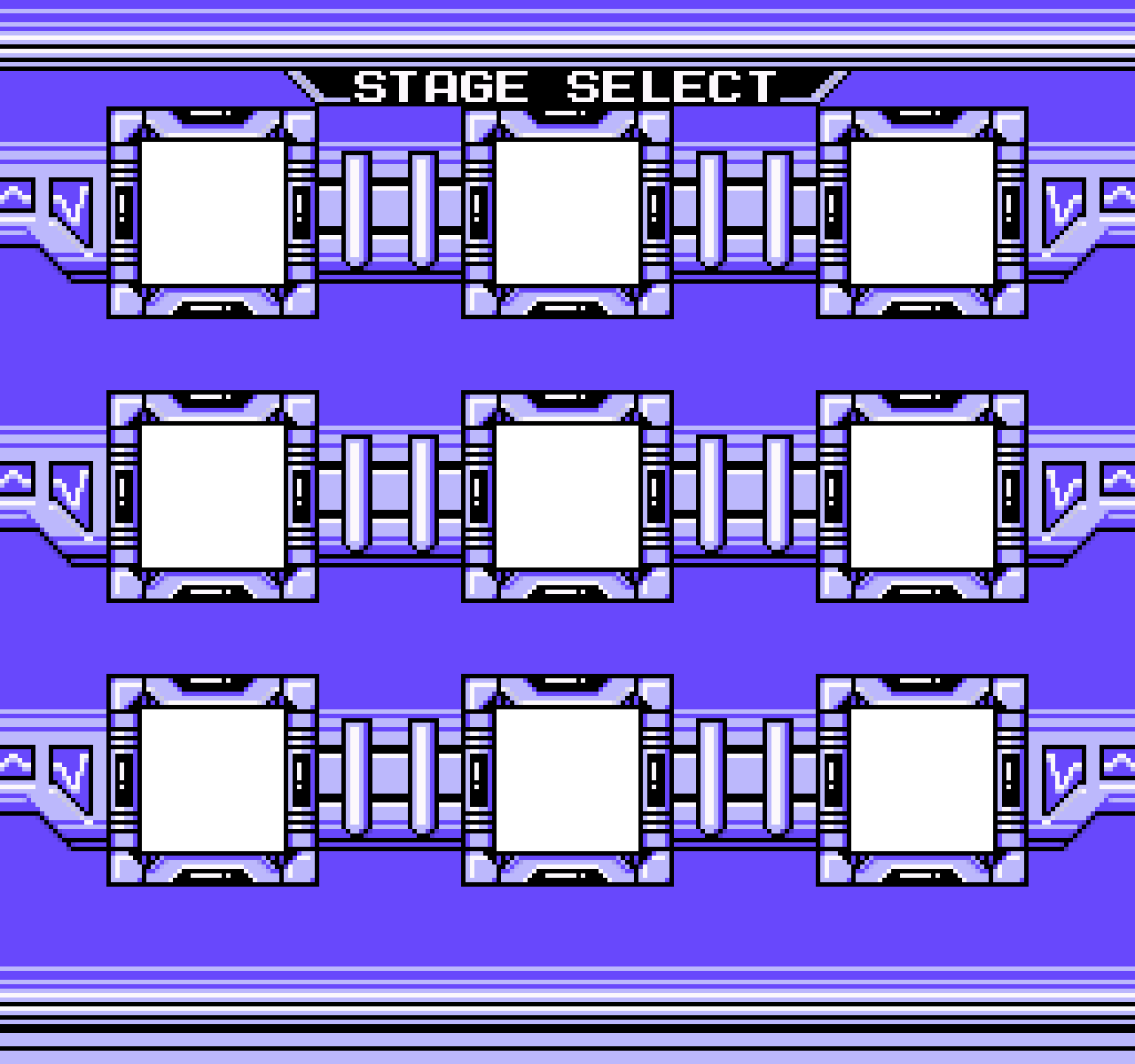 MEGAMAN Stage Select Template by sheepman5003 on DeviantArt