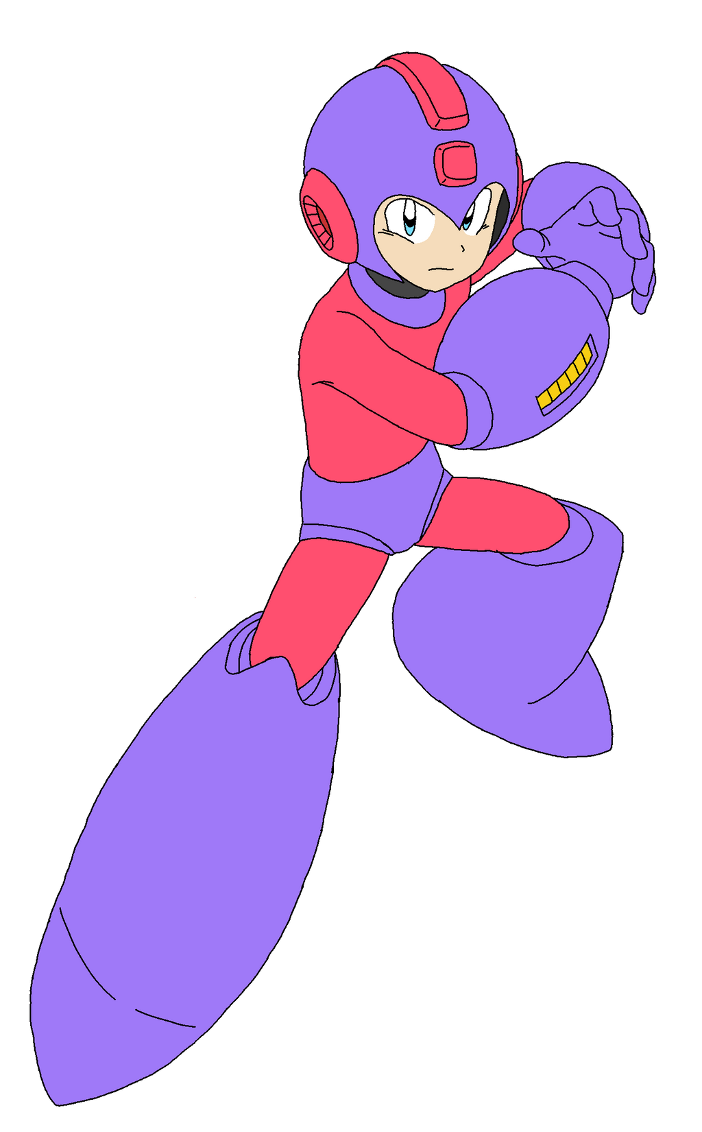 Mega Man (Rock Vulcan) by sheepman5003 on DeviantArt