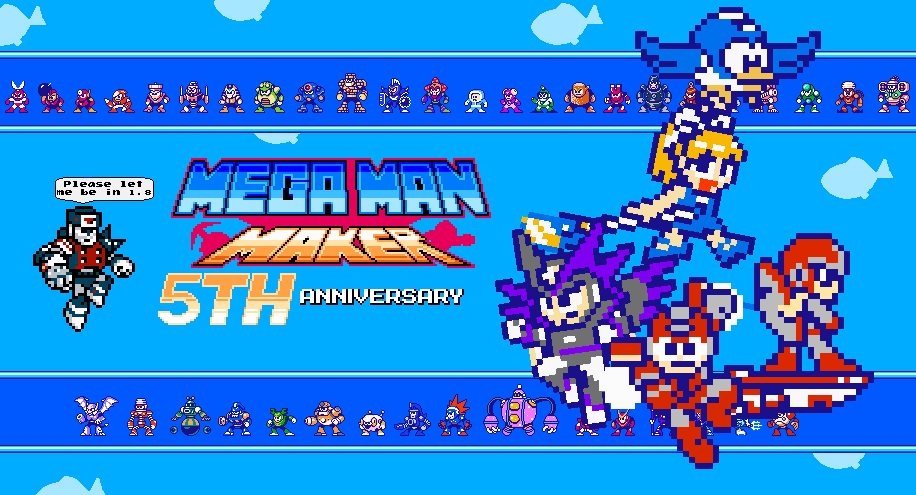 Mega Man Maker Key MEGAMAN Maker 5TH Anniversary by sheepman5003 on DeviantArt