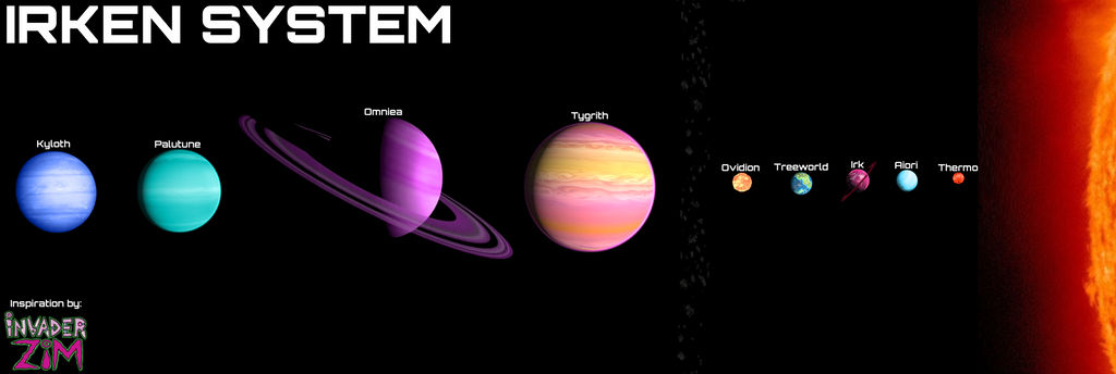 Invader Zim: Irken System by sheepman5003 on DeviantArt