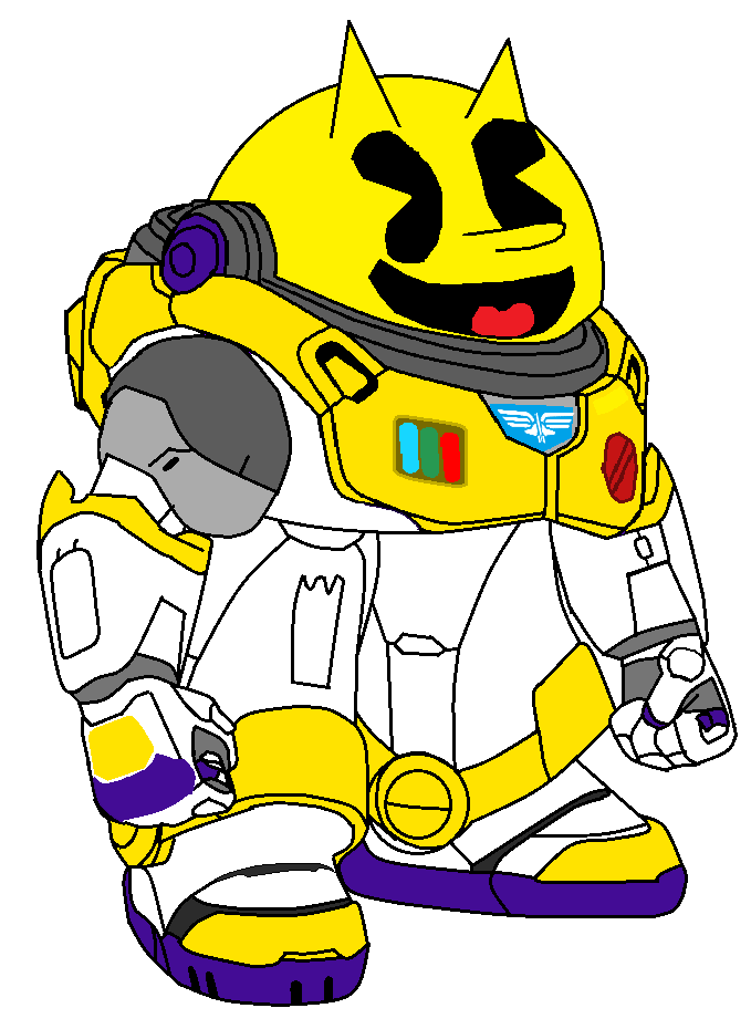 Pacman Rangers Fc Drawing: Pac-Man as a Space Ranger by sheepman5003 on DeviantArt