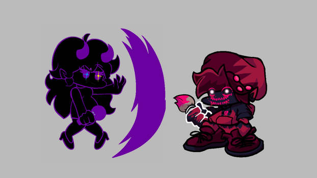 Nightmare Leaila vs Evil Pan Pan concept