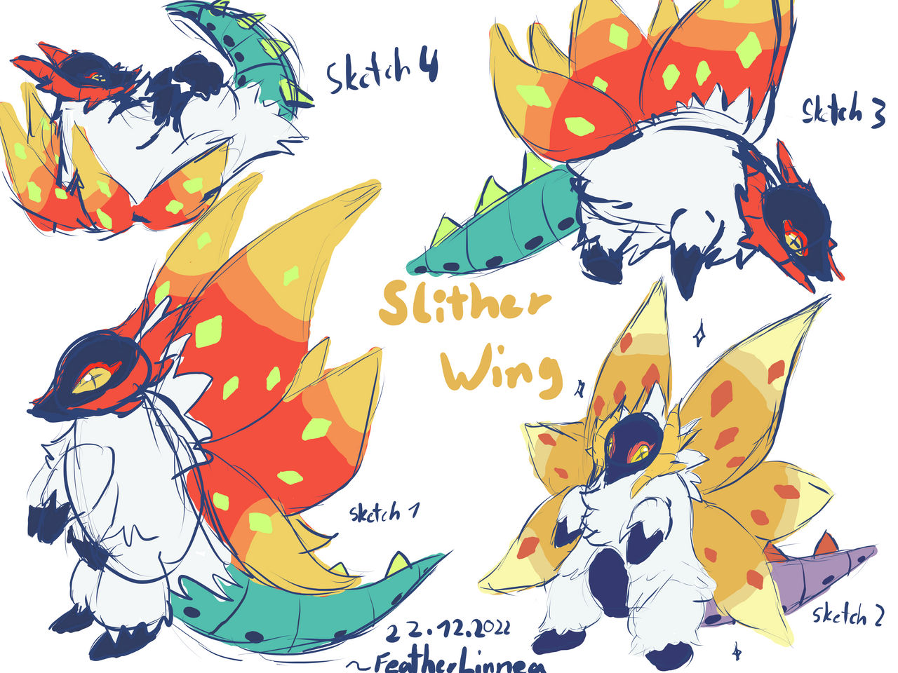 I figured out why slither wing is part snake : r/PokemonScarletViolet