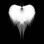 White Fractal Heart