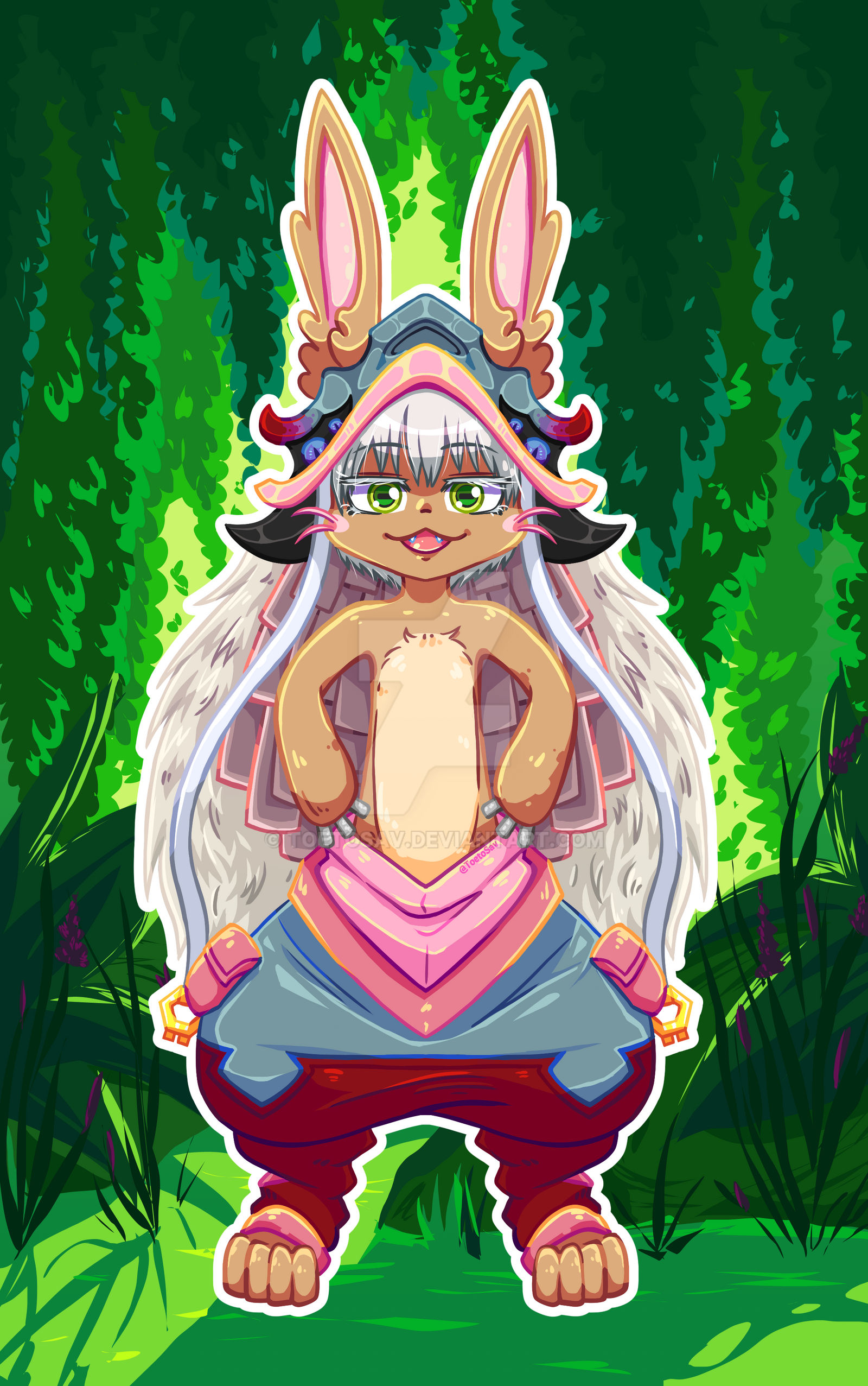 Nana Chi Rabbit Draw Nanachi by ToetoSav on DeviantArt