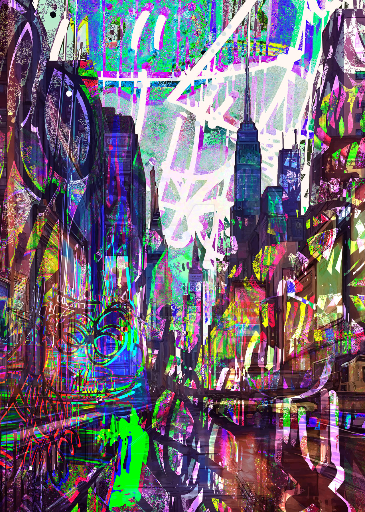 Abstract Color Avatar Urban Overload by blackink-design on DeviantArt