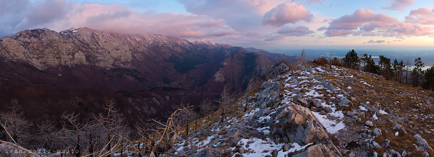 A View from peak Golic