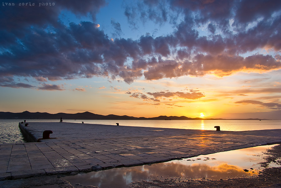 Sunset in Zadar