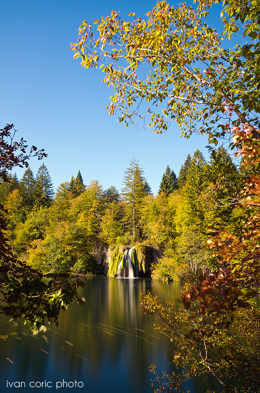 Plitvice lakes autumn