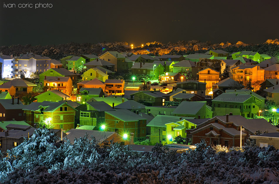 Zadar in snow III