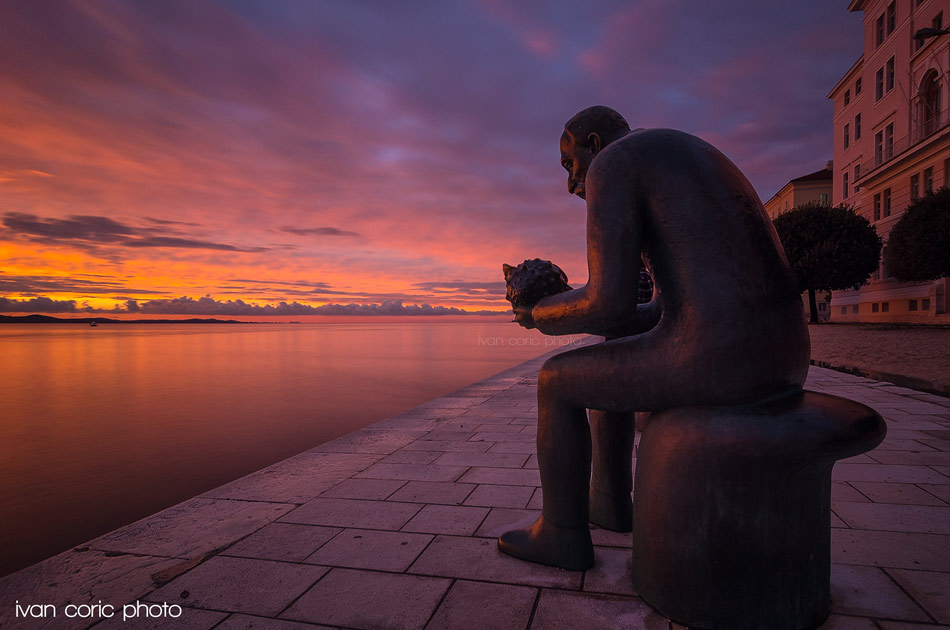 Sunset in Zadar