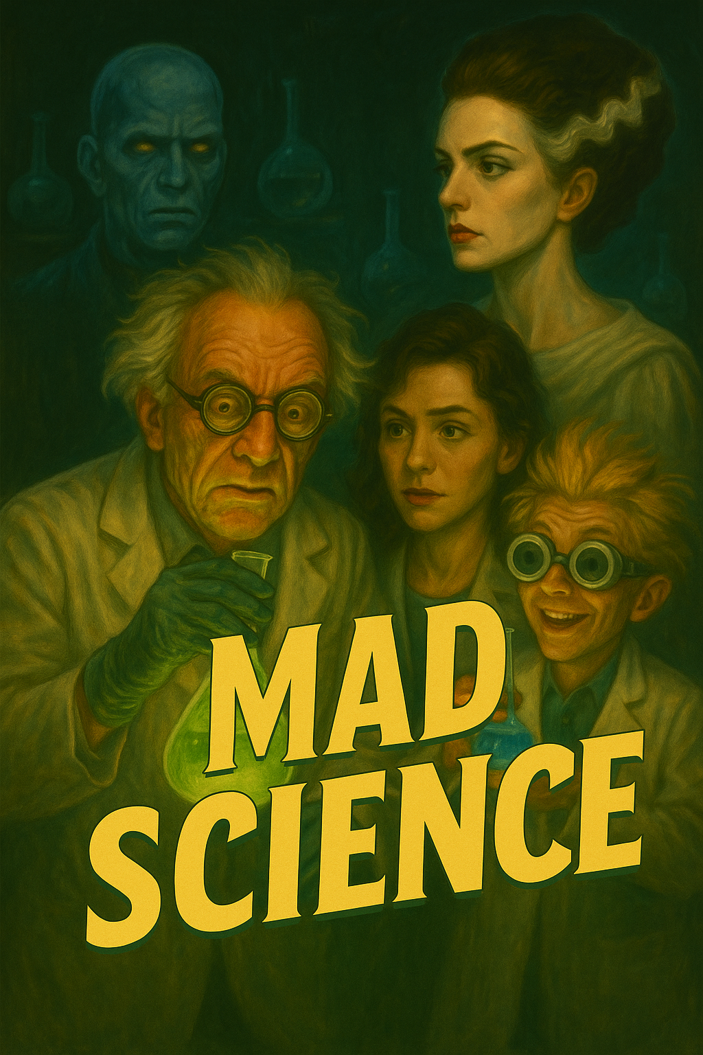 Mad Experiments Deviantart Mad Science by PlexPosters on DeviantArt