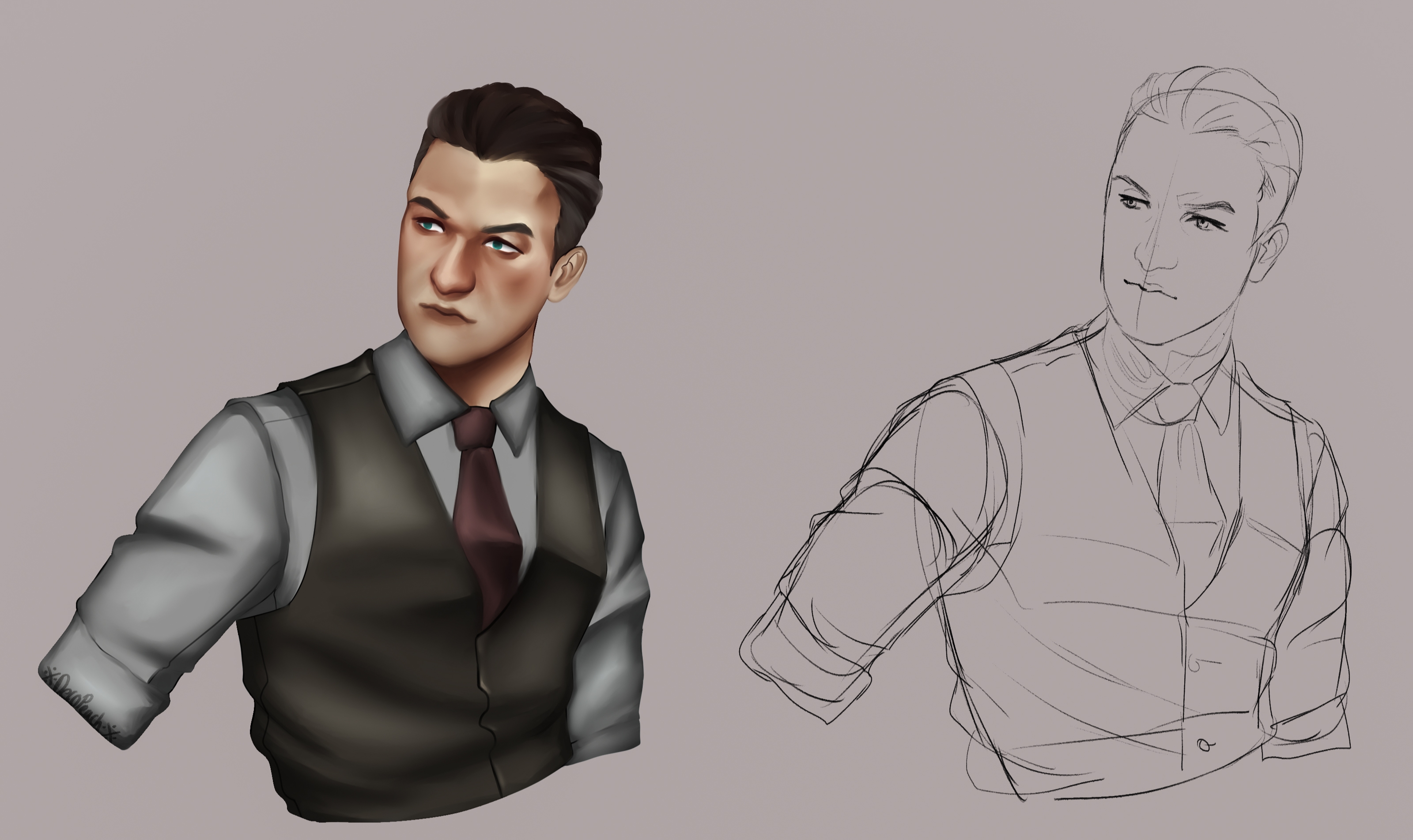 SVU Fanart detective Carisi by DecoPeach on DeviantArt