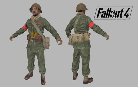 [Fallout 4] - Chinese Soldier Concept 01