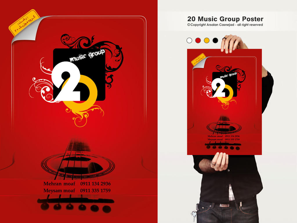 20 Music Poster by arsalan-design on DeviantArt