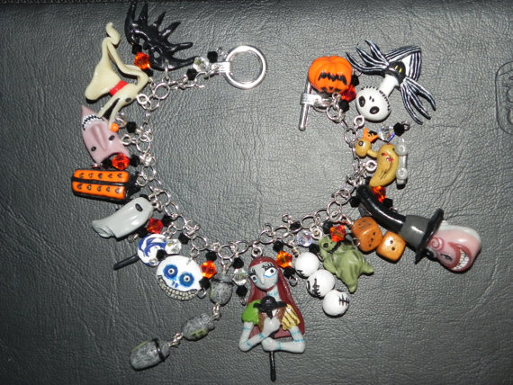 .The Nightmare Before Christmas Bracelet with Char