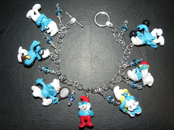 Smurfs Retro Cartoon Vintage Style Bracelet