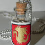 Merlin, Camelot Crest with Gaius Quote in a Bottle