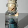 Dalek, Dr.Who, Miniature Dalek in a Bottle Necklac