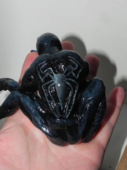 Black Spiderman Sculpt (back view)