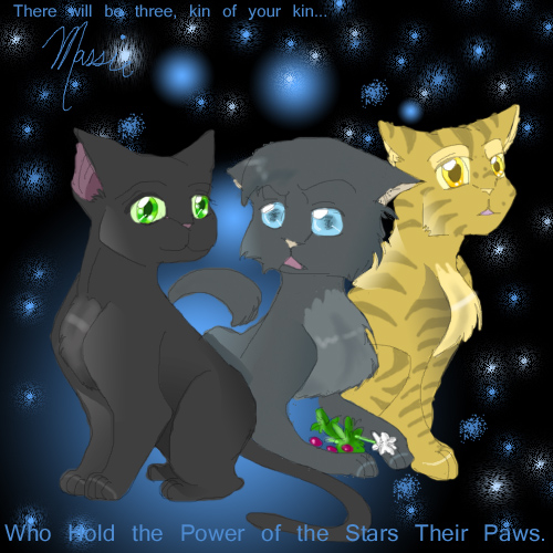 Hollypaw, Jaypaw and Lionpaw