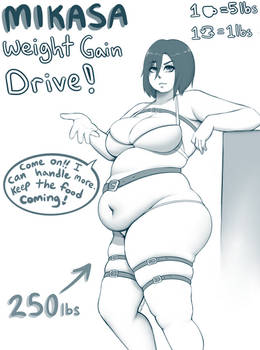 Mikasa Weight Gain Drive