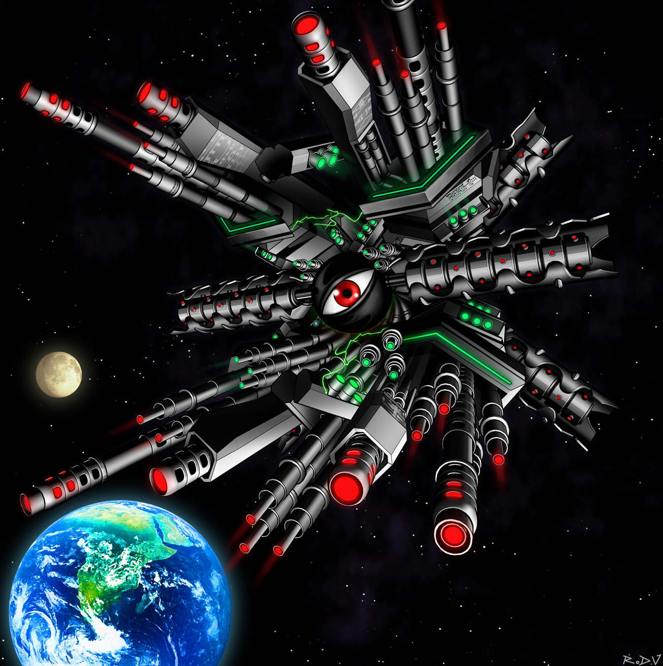 Heavy Artillery Space Fortress Lar